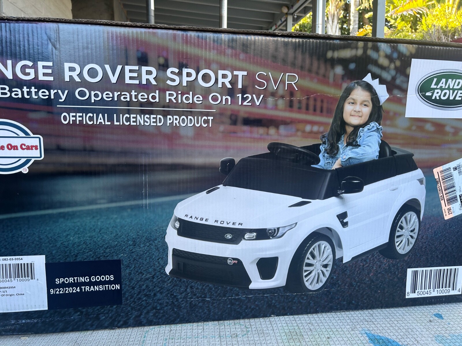 Best Ride on Cars 12V Range Rover Powered Ride-On – White