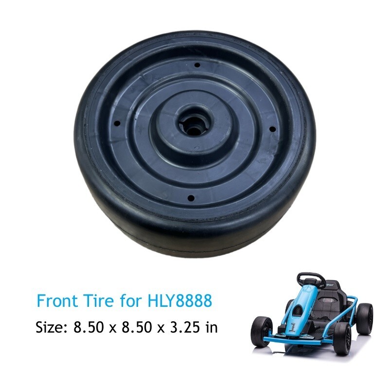 FRONT REAR RUBBER TIRE FOR HLY8888 KIDS RIDE ON GO-KART TOY CAR REPLACEMENT