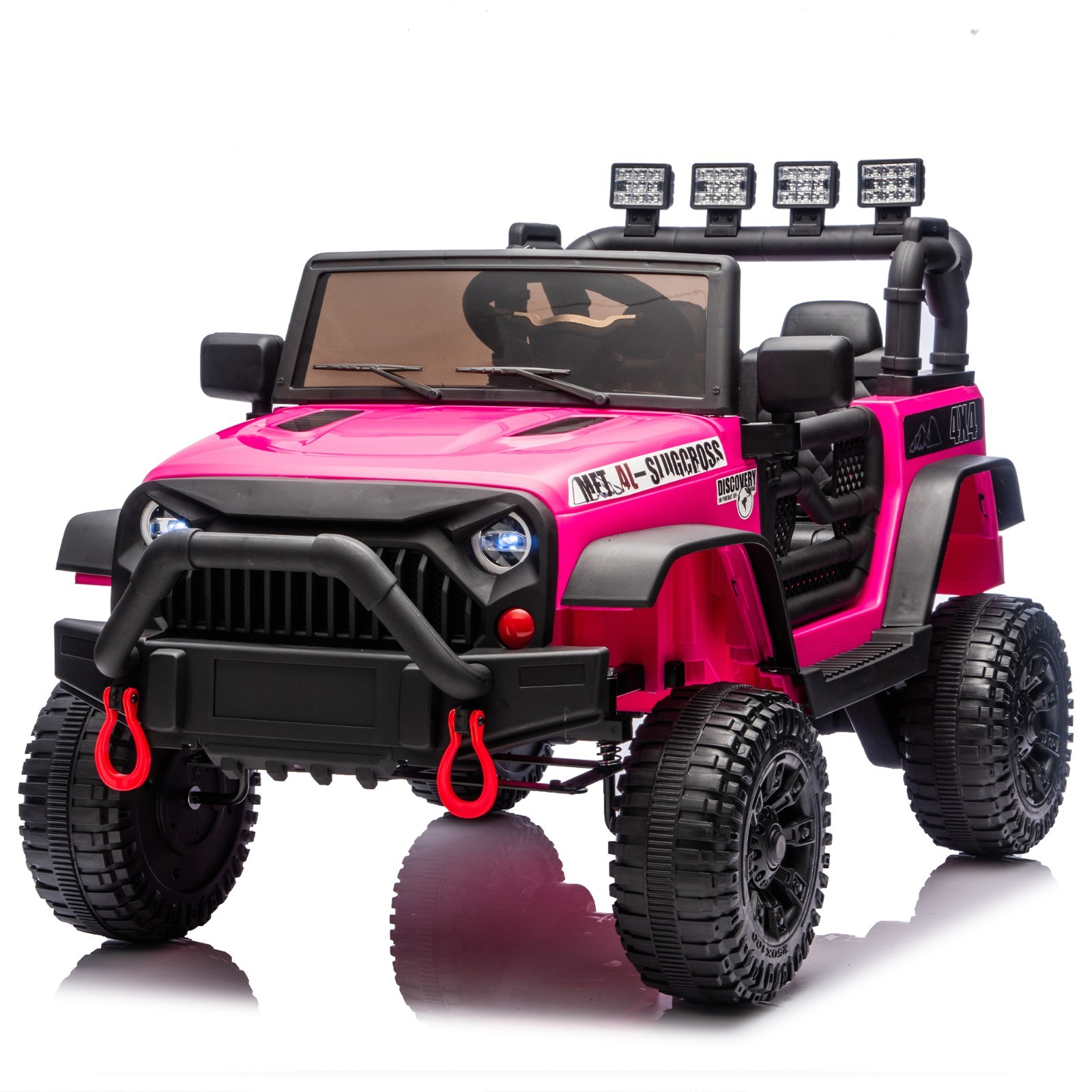 24V Kids Ride on Car Electric Jeep Truck Toy Power Wheels with Remote LED MP3