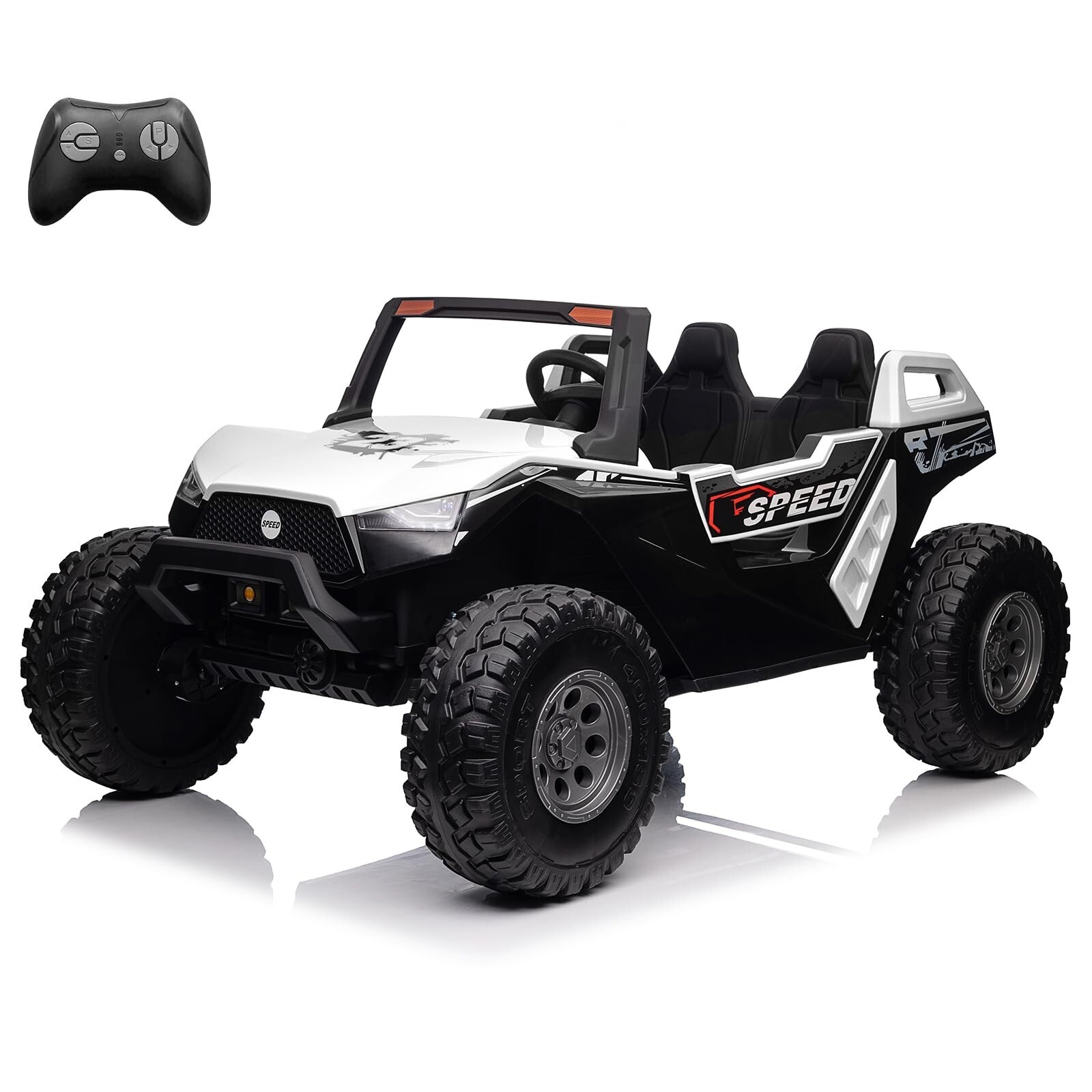 24V Ride on UTV Car Electric Toys 4WD Off-Road Quad W/Remote For Kids Gift