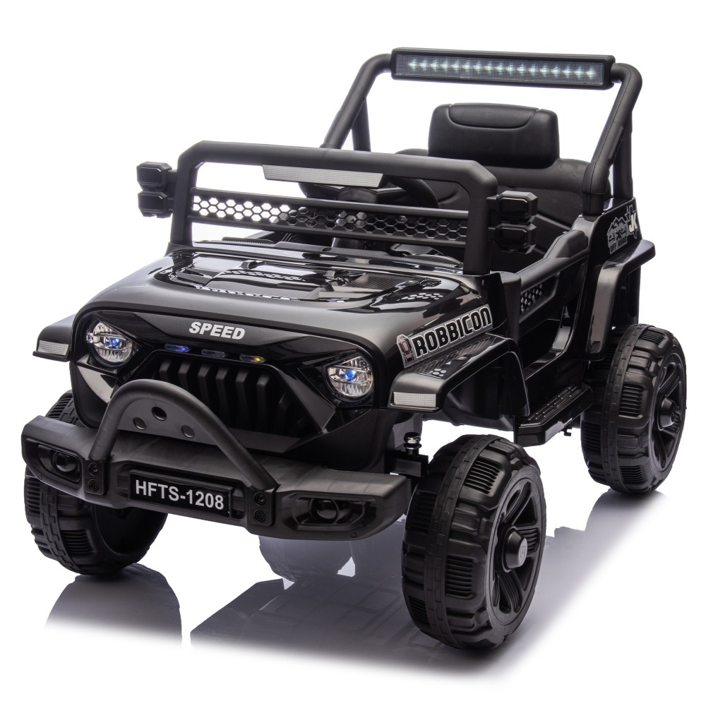 12V Kids Ride On Electric Truck with Parent Control, 2WD, Four-Wheel Suspensi…