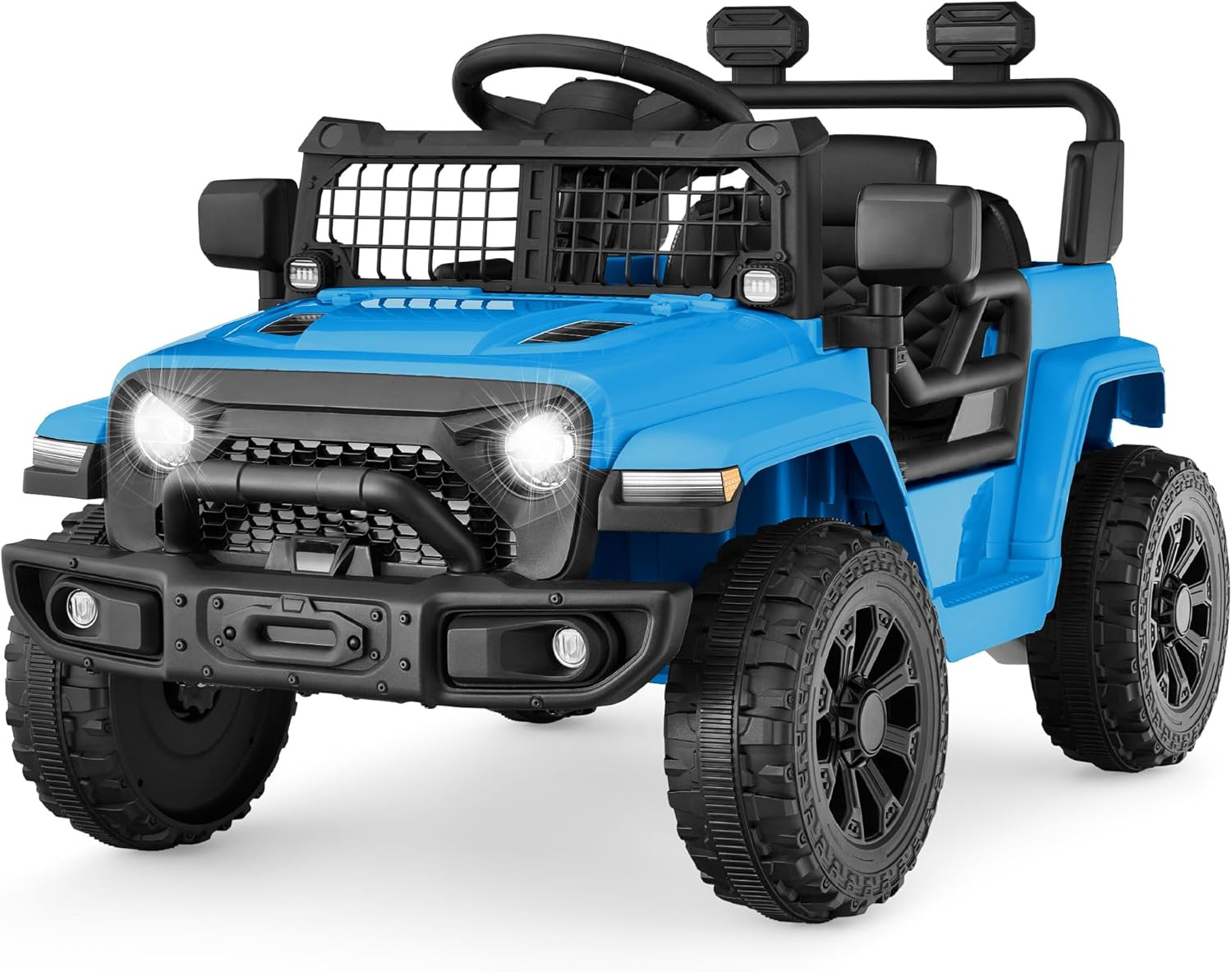6V Kids Ride on Toy, Mini Truck, Electric Play Car W/Parent Remote Control, 4-Wh