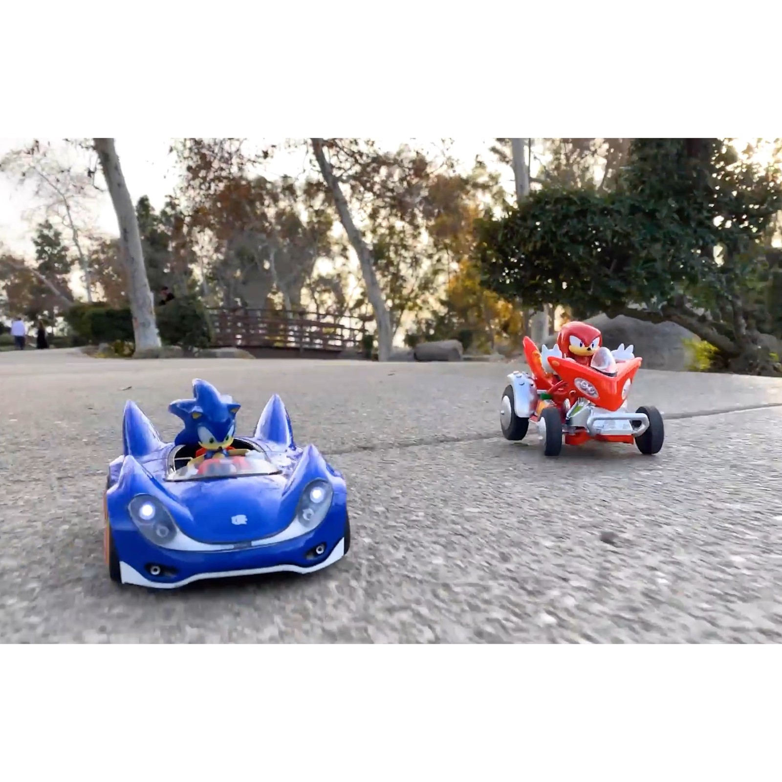 NKOK Sonic and Sega All Stars Racing Remote Controlled ATV Car w/ Lights