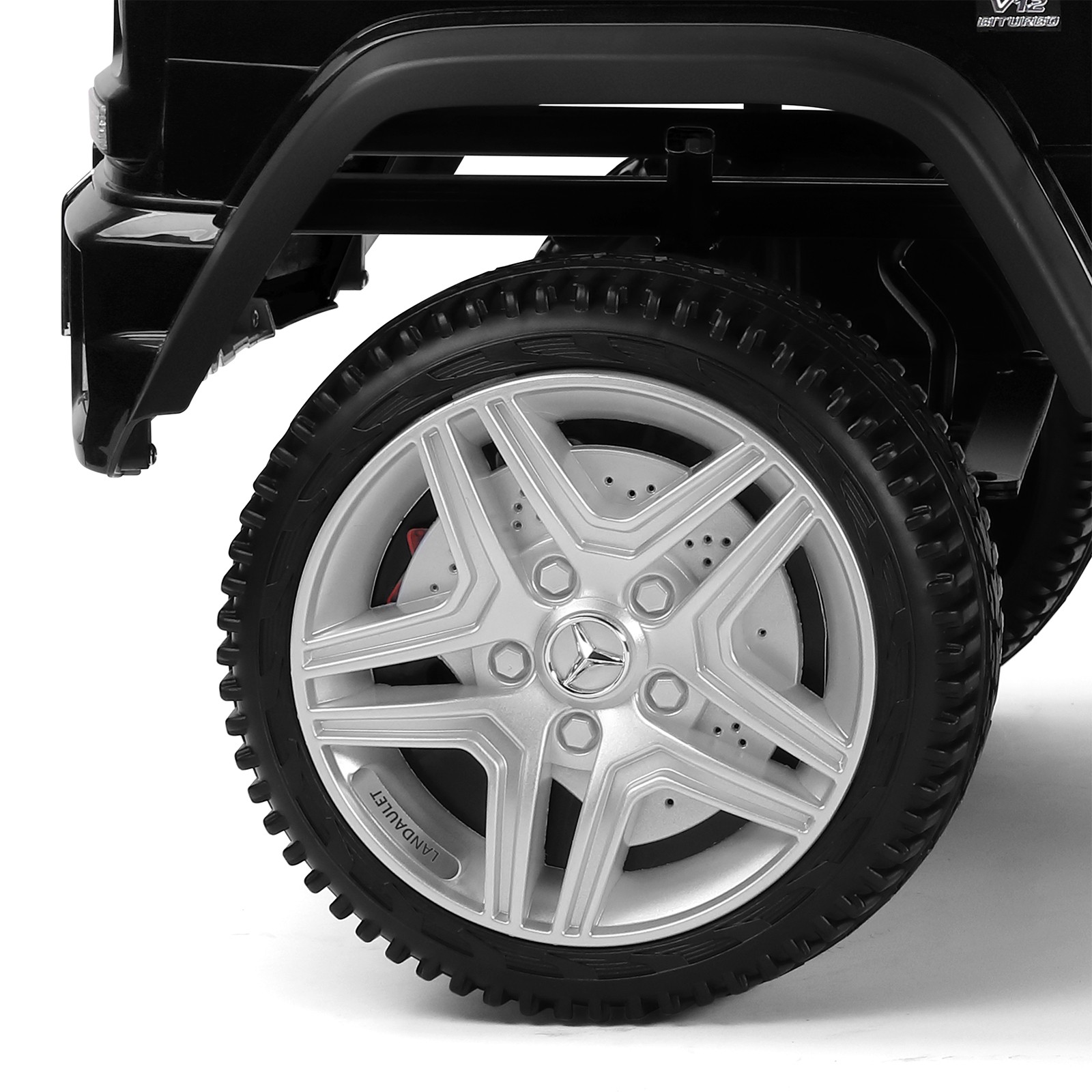 Black Electric 12V Battery Kids Ride On Car Truck ToyGift w/Remote+Light+MP3+USB
