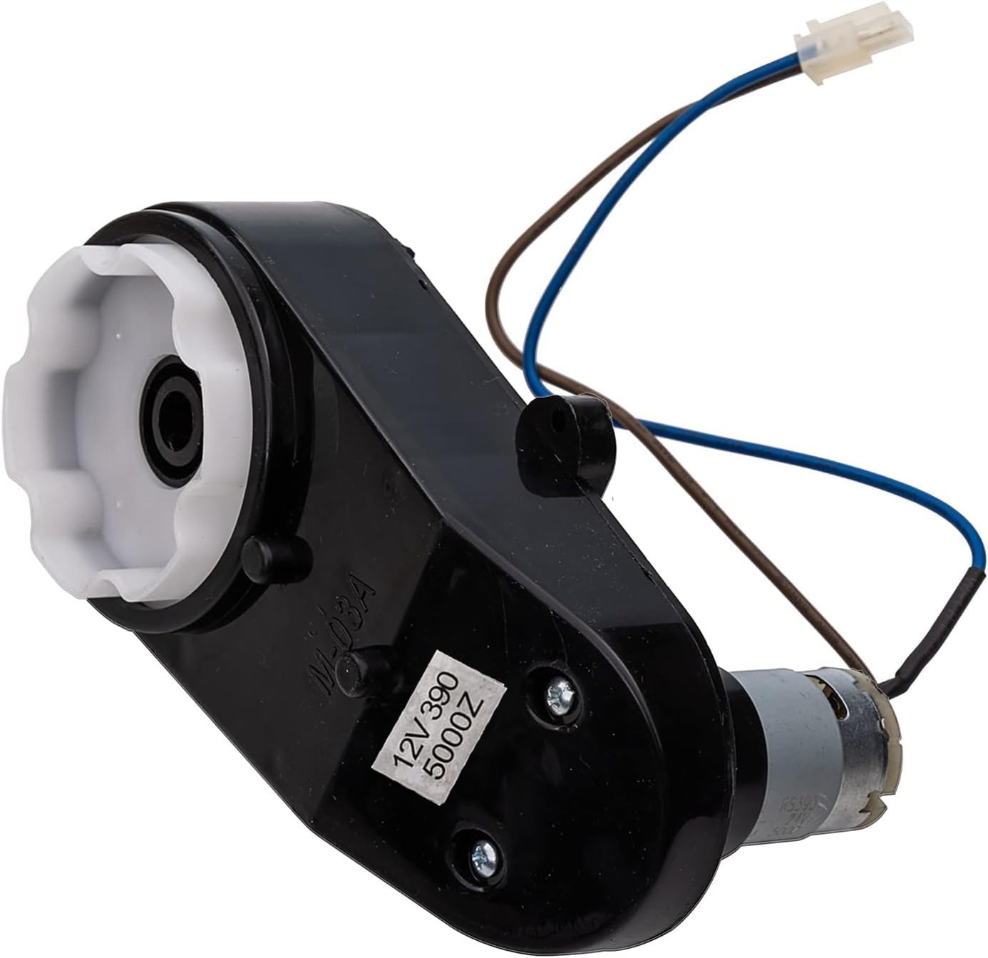 Steering Gearbox RS390 12V 5000 RPM Low Speed Motor for Kids Ride-On Car Parts