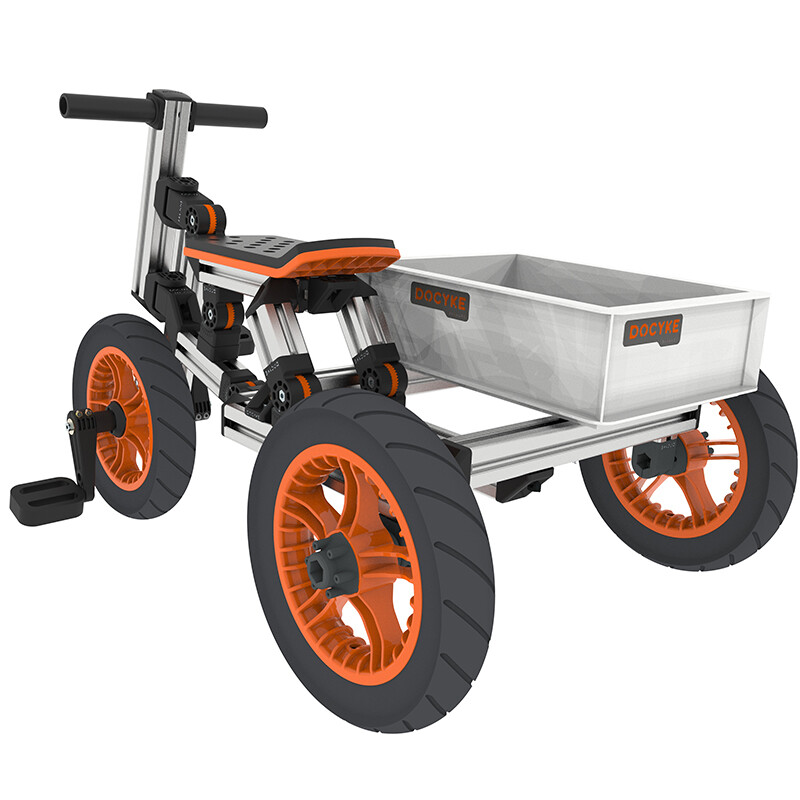 20 in 1 Construction Kit Kids Go Kart Set Sit/Stand Scooter for Kid 1 to 8