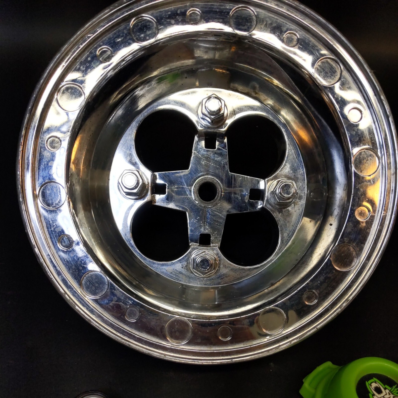 Power Wheels Arctic Cat Hubcap Center Cap and Cap Nut Retainer XTZ 1000
