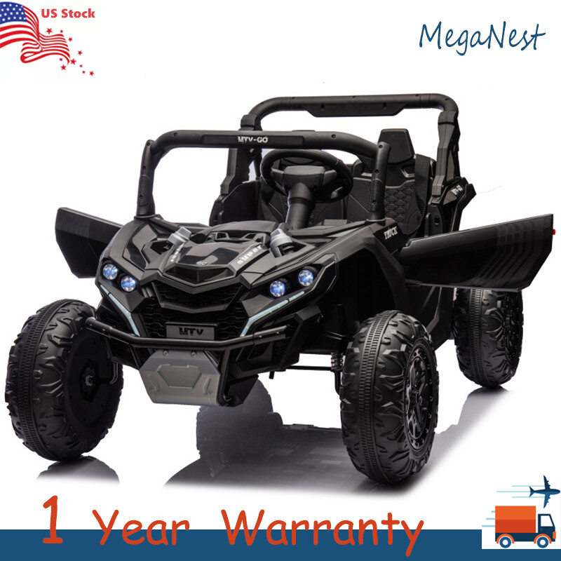 24V Kids Ride On UVT Car 4-Wheels Electric Car Toys Off-Road W/Remote for Kid 3+