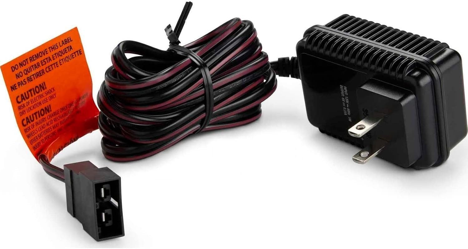 Pink 6-Volt Battery Charger for Toddler Vehicles
