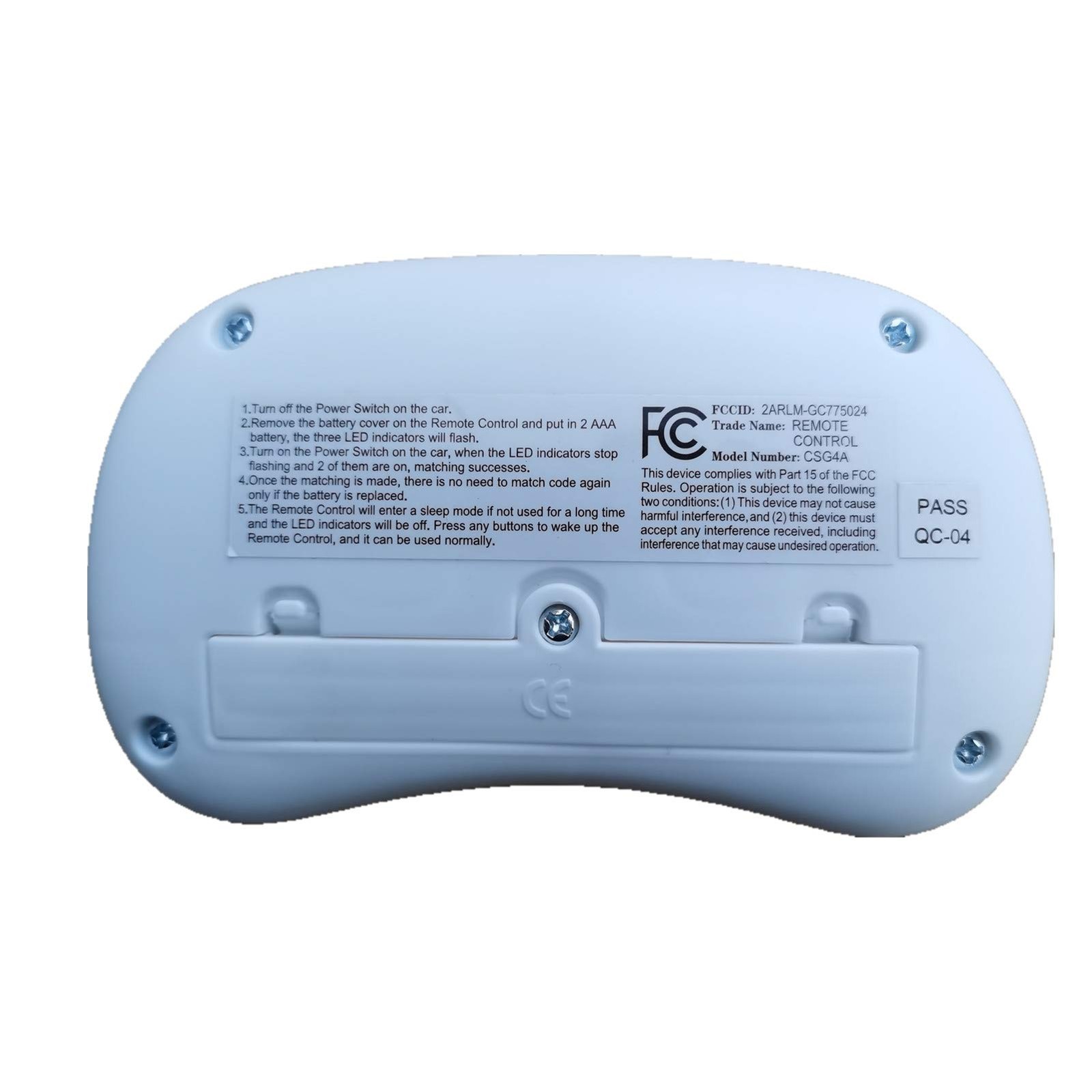 CSR-12T-1A 12V Children’s Power Riding car 2.4G Bluetooth Remote Large