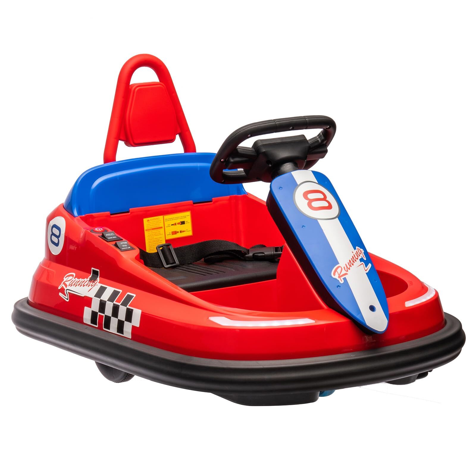 🍊Kids Ride on Bumper Car Hetoy 6V Electric Ride On Toys for Toddlers 3-6 Years