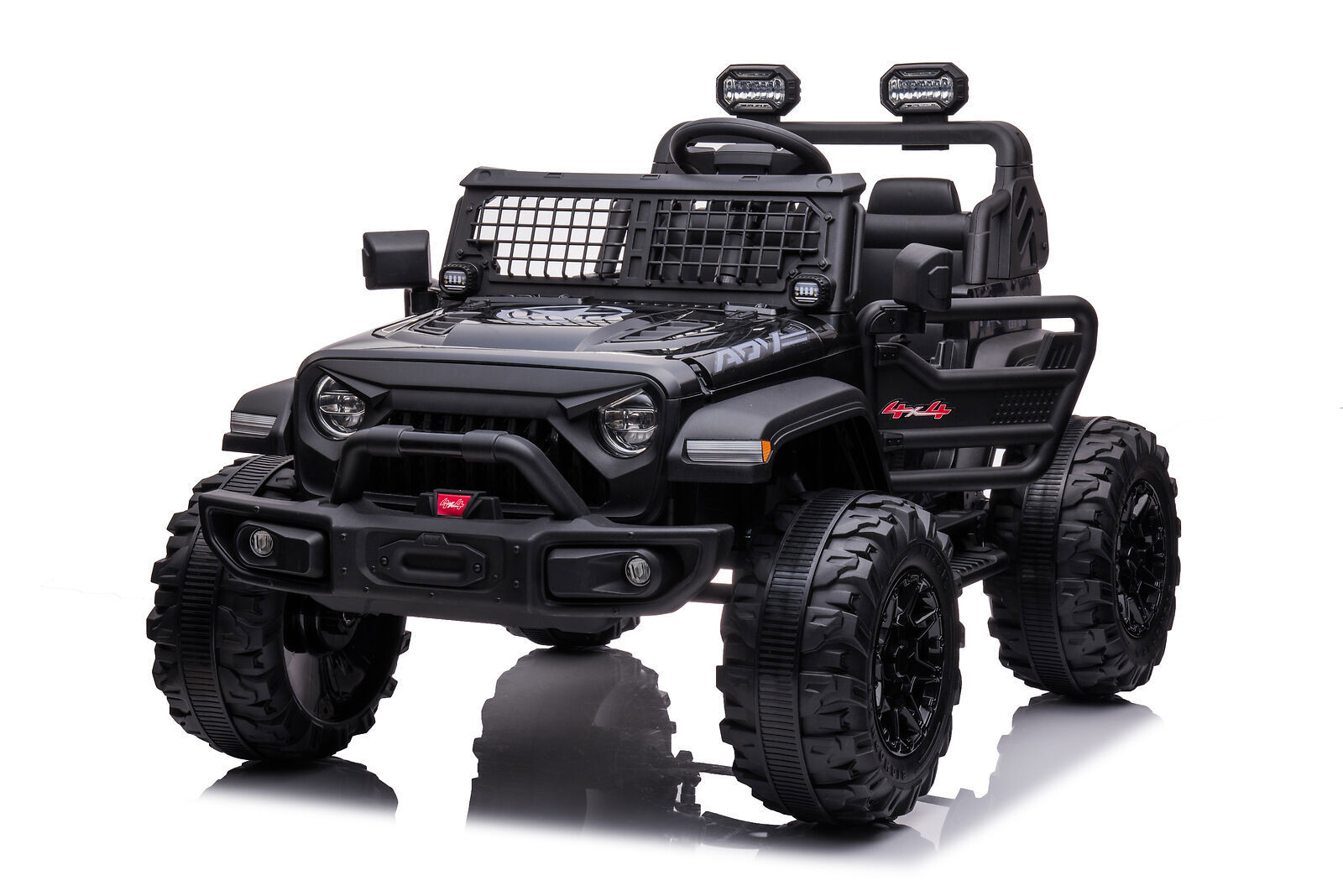 2 Seats Kids Ride On Toy Car 24V Electric Vehicles Remote Control LED Bluetooth