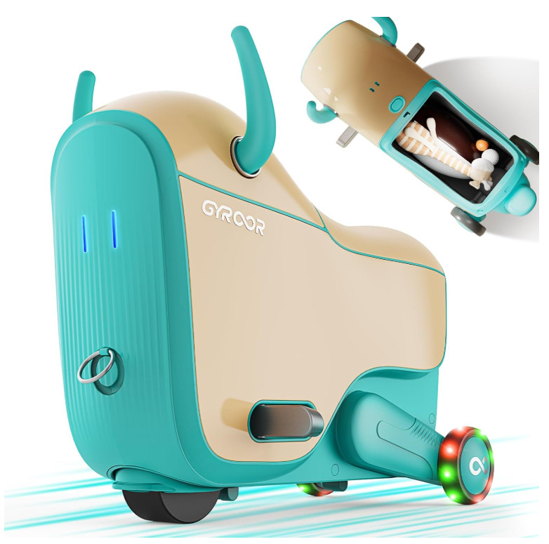Gyroor GNU Electric Ride-On Toy Car toddler 3+ kids 14L Storage $235