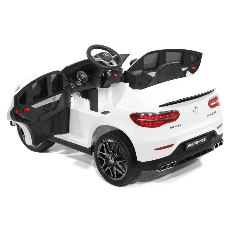 12V 4WD LICENSED MERCEDES AMG GLC 63S KIDS RIDE ON CAR SUV LED W/ REMOTE CONTROL
