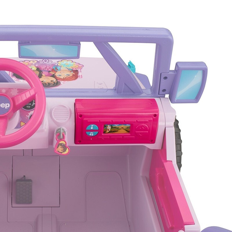 Power Wheels CDD17-9909 CDD17 Dora Pink Radio Sound Box Genuine