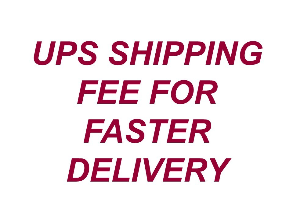 SHIPPING CHARGE UPGRADE OR $6 CORE PER