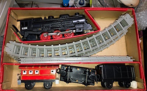 Vintage 1980s Continental Flyer Train Set Battery Operated Toy Boxed Original