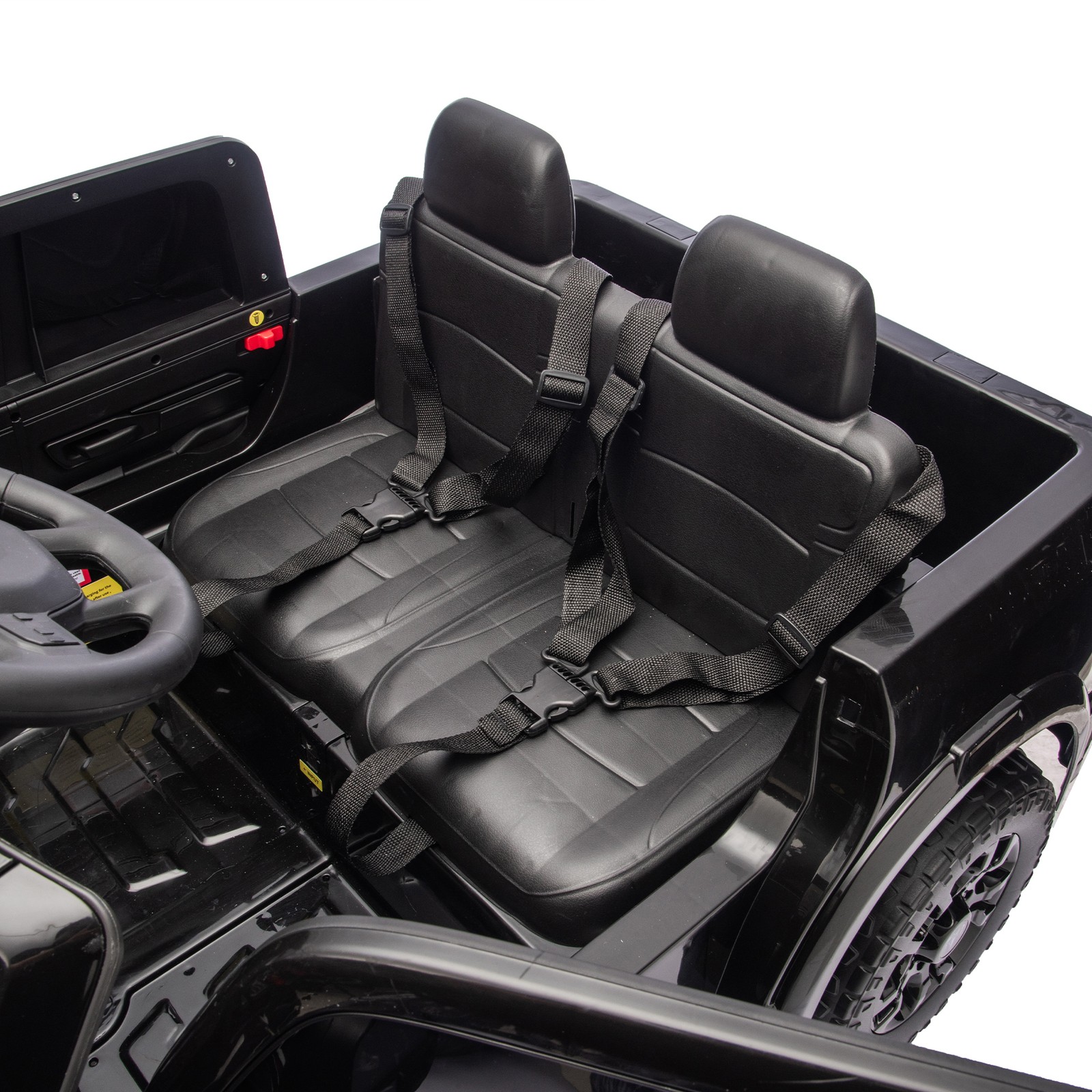 24V Dodge RAM 2500 Ride On Truck 2-Seater Official Remote Bluetooth MP3 USB Kids