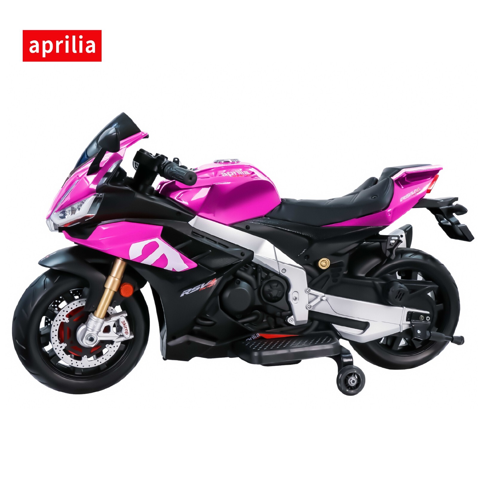 24V Kids Electric Motorcycle 12mph Dirt Bike 250W Waterproof Motor Bluetooth LED