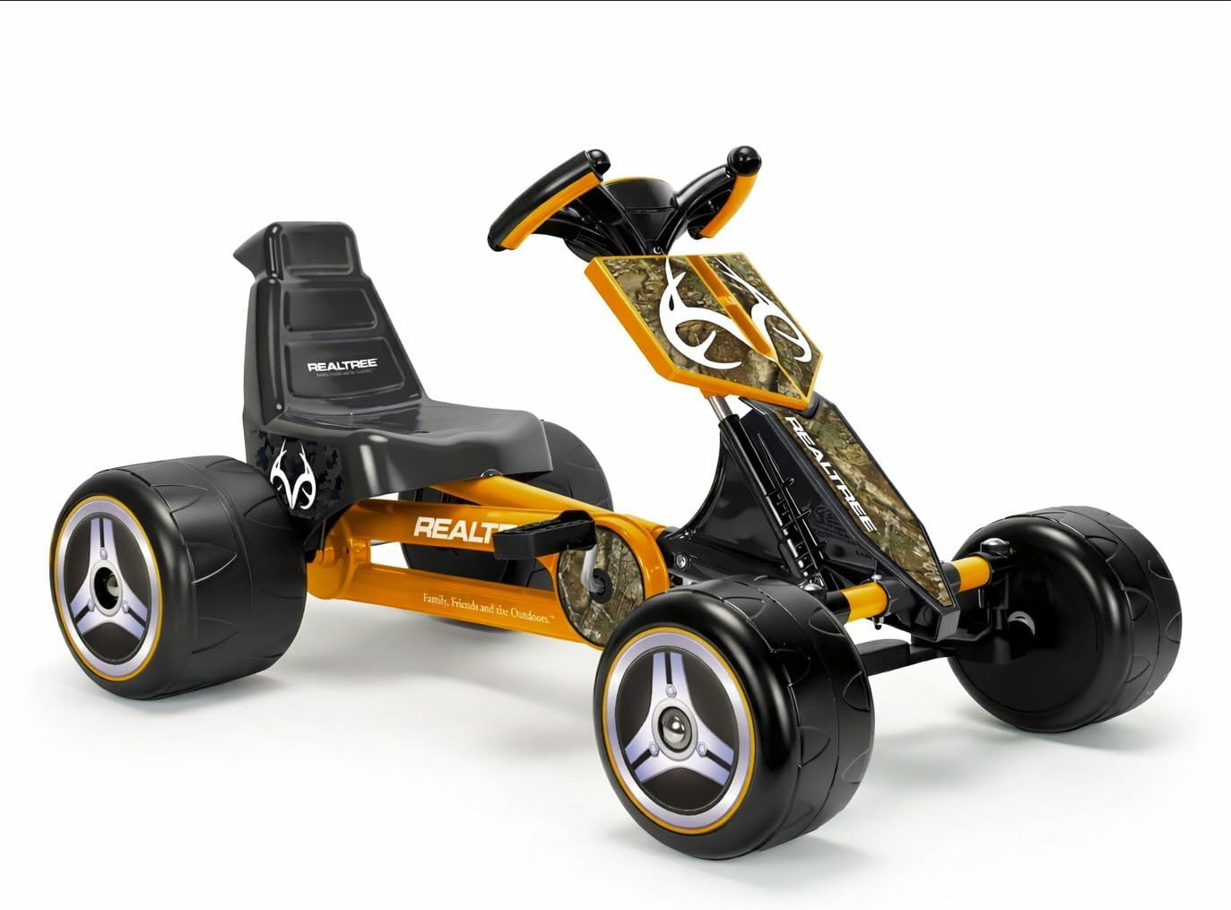 Realtree Officially Licensed Pedal Go Kart for Kids Ages 3–6 | Toddler Ride-On T