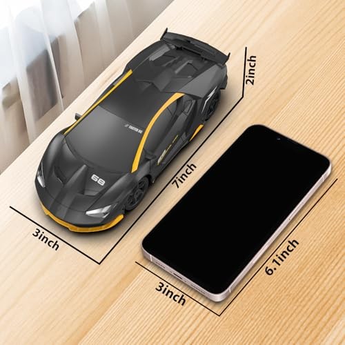 RC Drift Car Remote Control Car 2.4GHz 1/24 4WD 15KM/H High Speed Racing Black