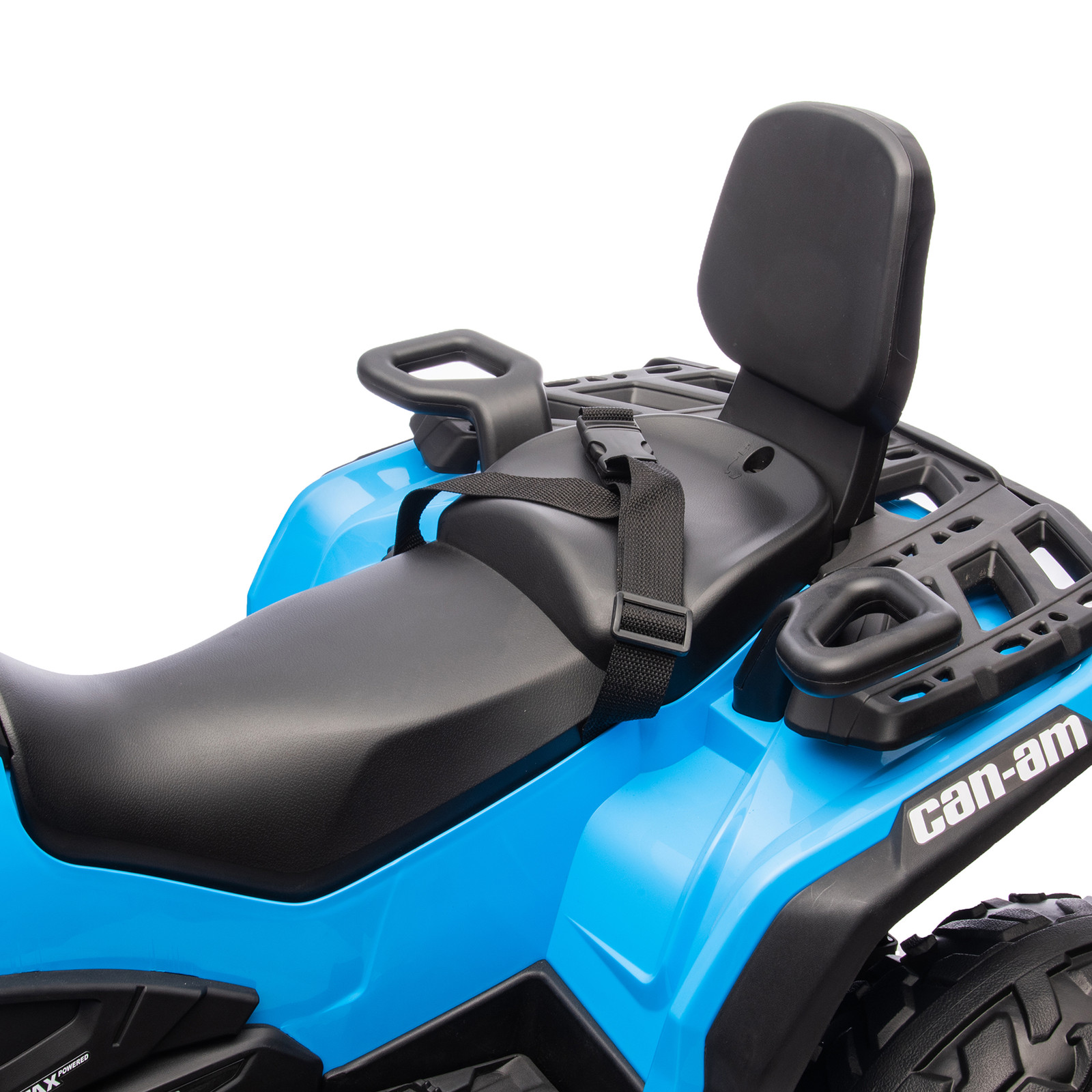 Can-Am Outlander 24V 2-Seater Kids Ride On ATV Quad 4x200W Motor RC Remote Blue