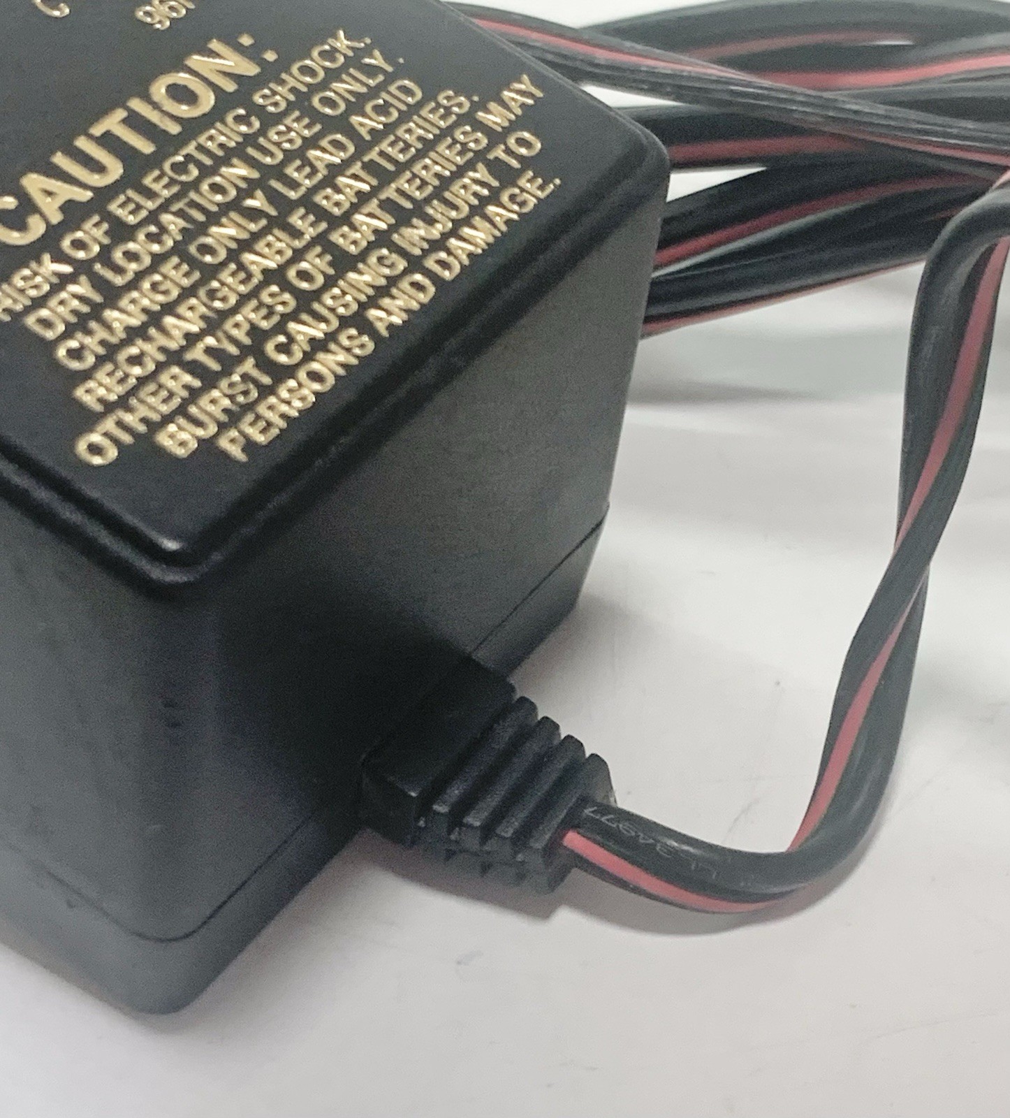 Power Wheels 12v Battery Charger: 00801-0972 – 12V 1.2A