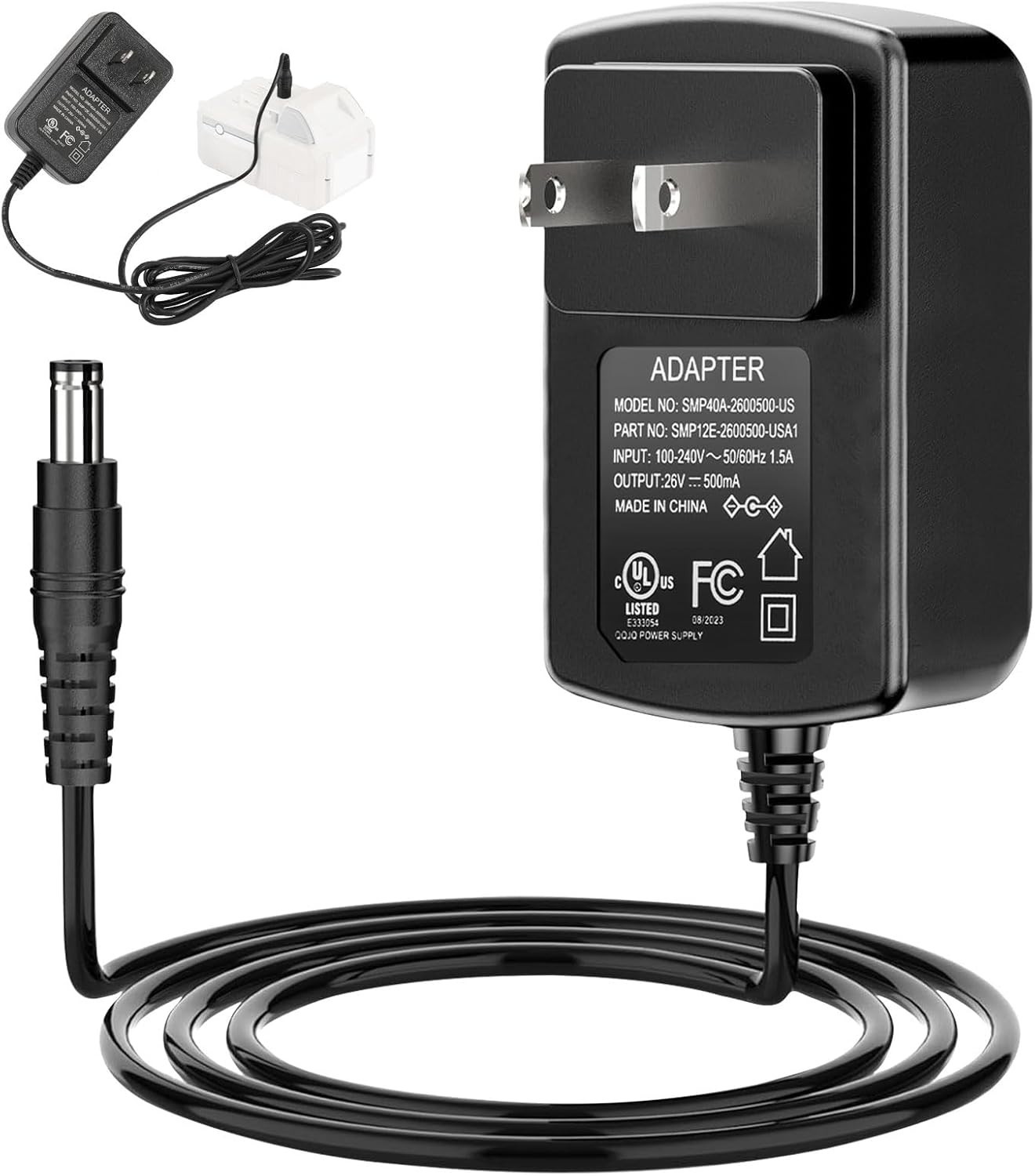 24V iON+ Fast Charger for Snow Joe & Sun Joe 24V Batteries, Black