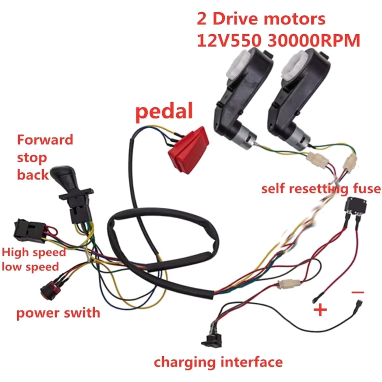 DIY Electric Car Accessories – Wires & Switch