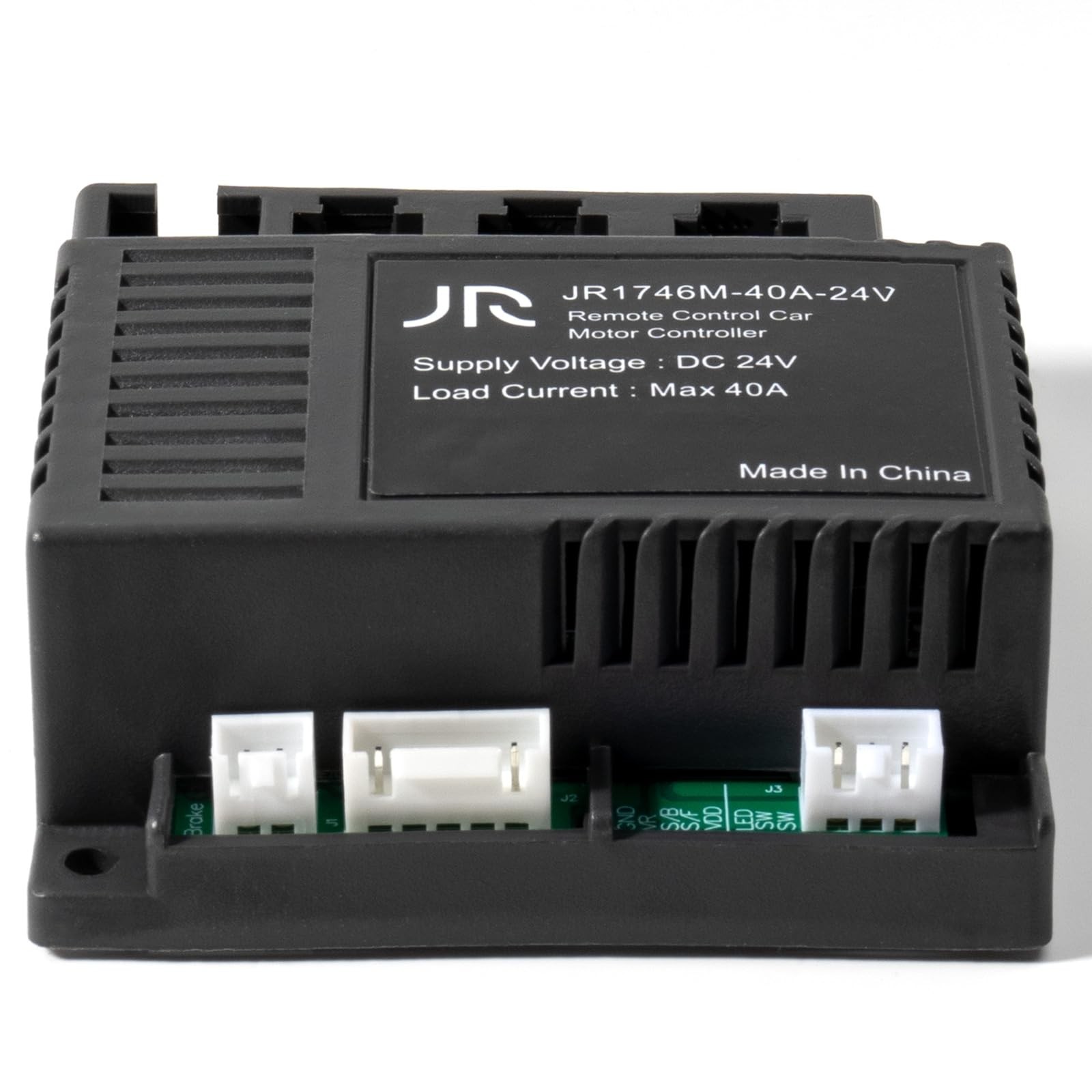 ToiCottage JR1746M-40A-24V Remote Control car Motor Controller Receiver Black