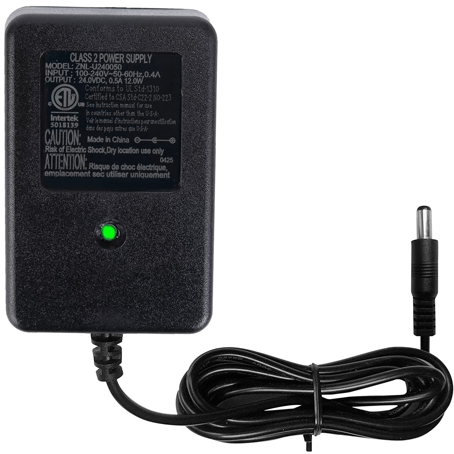 24V Kids Bumper Cars Power Adapter, 24V Battery Charger for Electric Ride on Toy