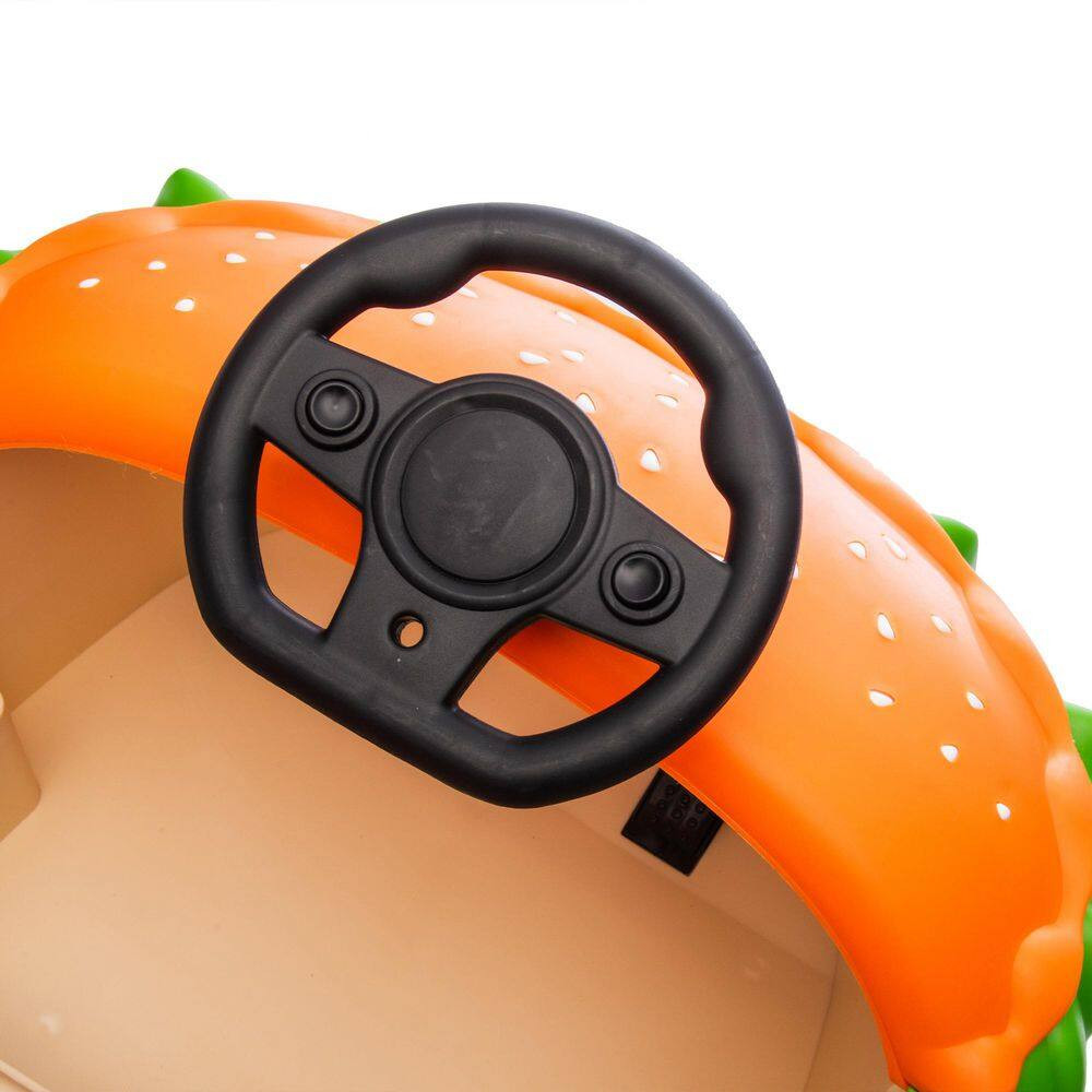 12V Hamburger Design Kids Ride on Electric Bumper Car with Parents Control