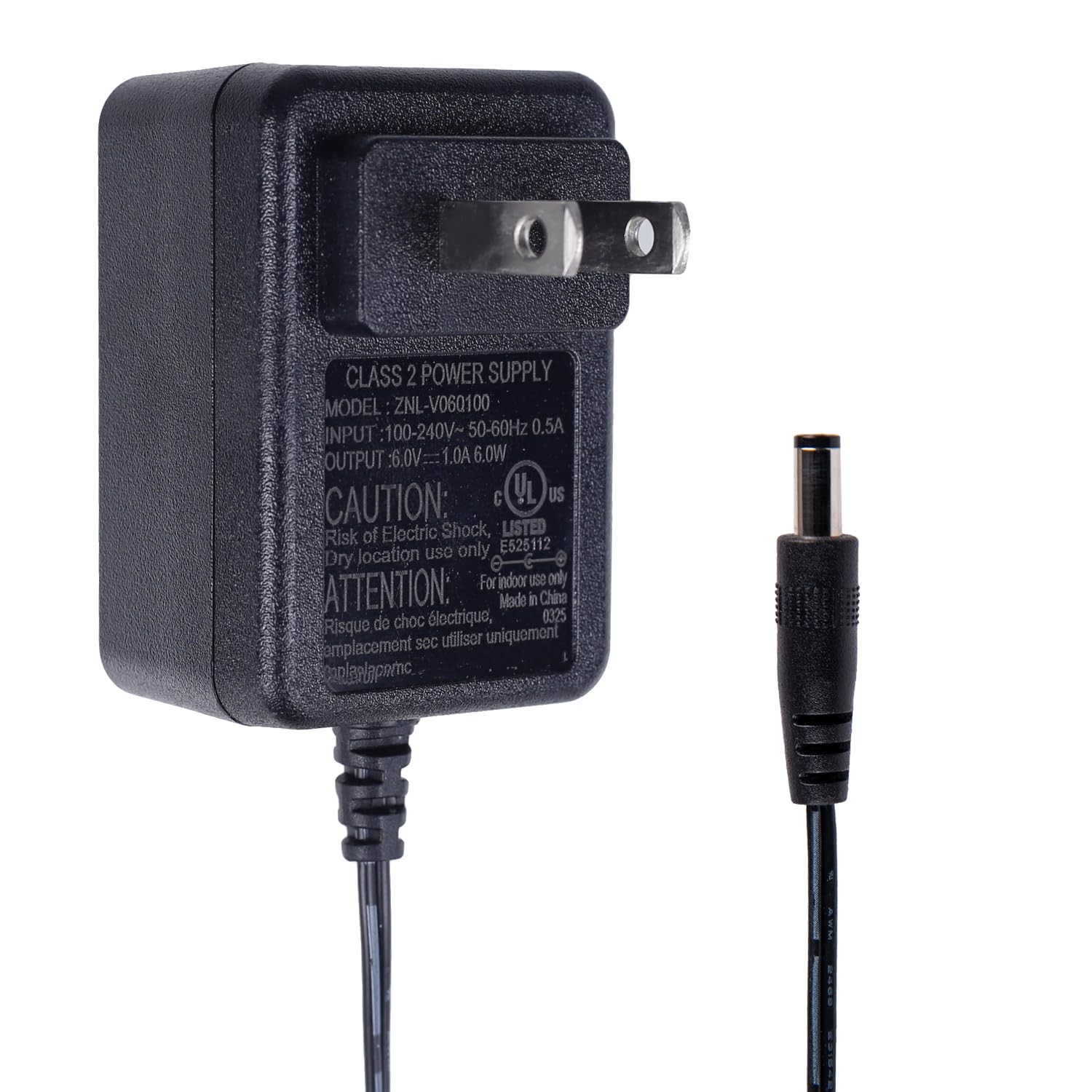 6V Charger for Ride on Toys – Compatible with Kidzone, Bumper Cars, Flybar, B…
