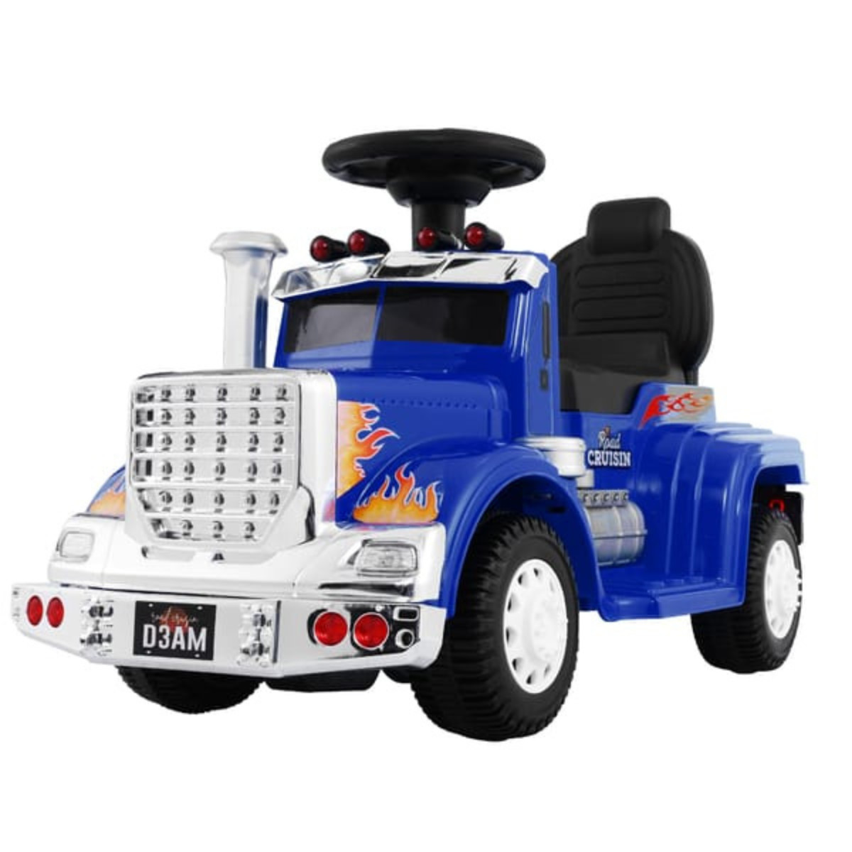 Kids Battery Powered Ride On Motor Truck 6V Blue Electric