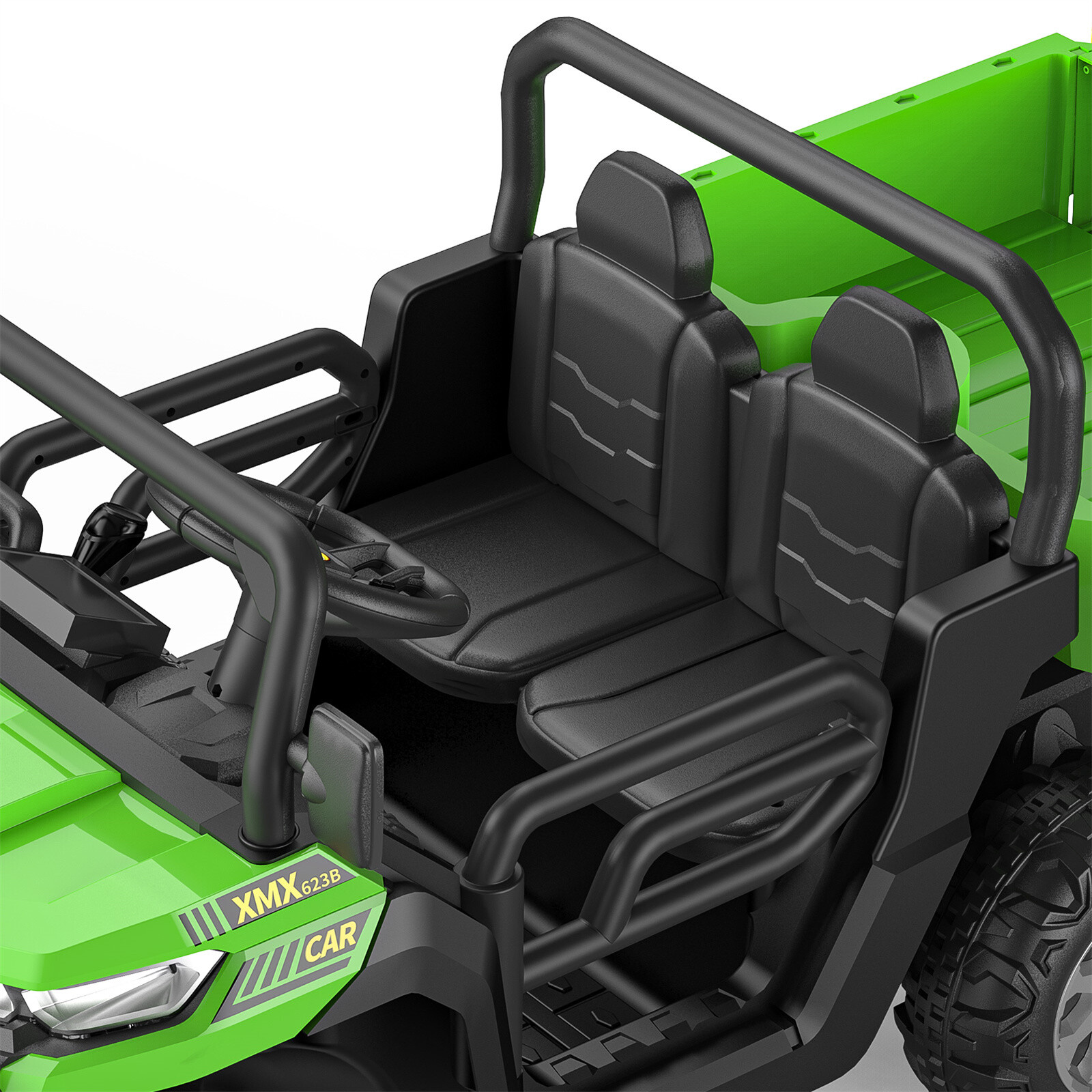 24V Ride on Dump Truck with Remote Control Electric Dump Bed Electric Vehicles