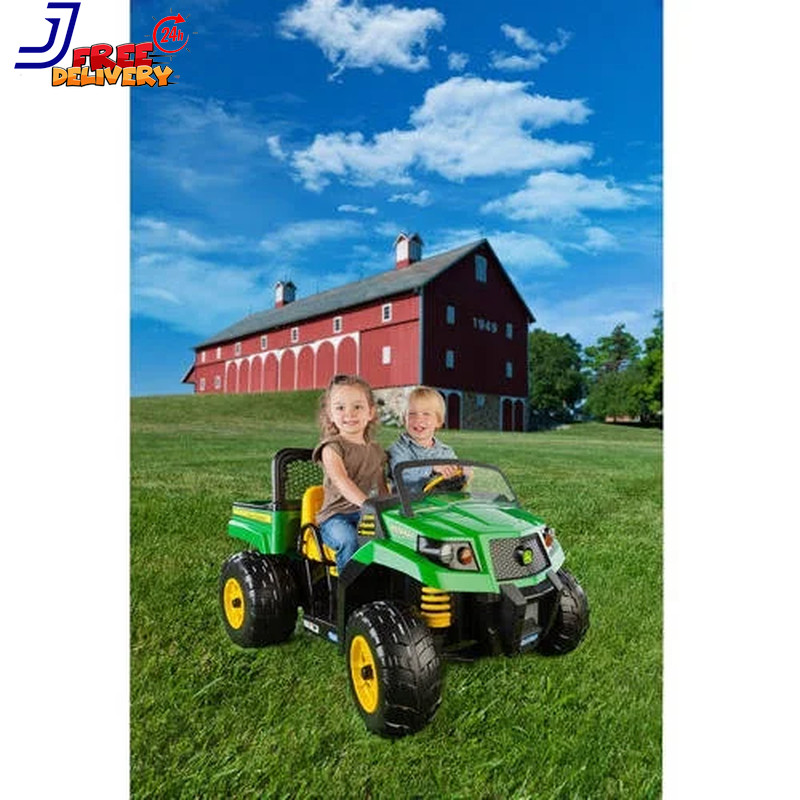 12V John Deere Gator XUV Battery Powered Ride-On Kids Ages 3-7 FREE SHIPPING