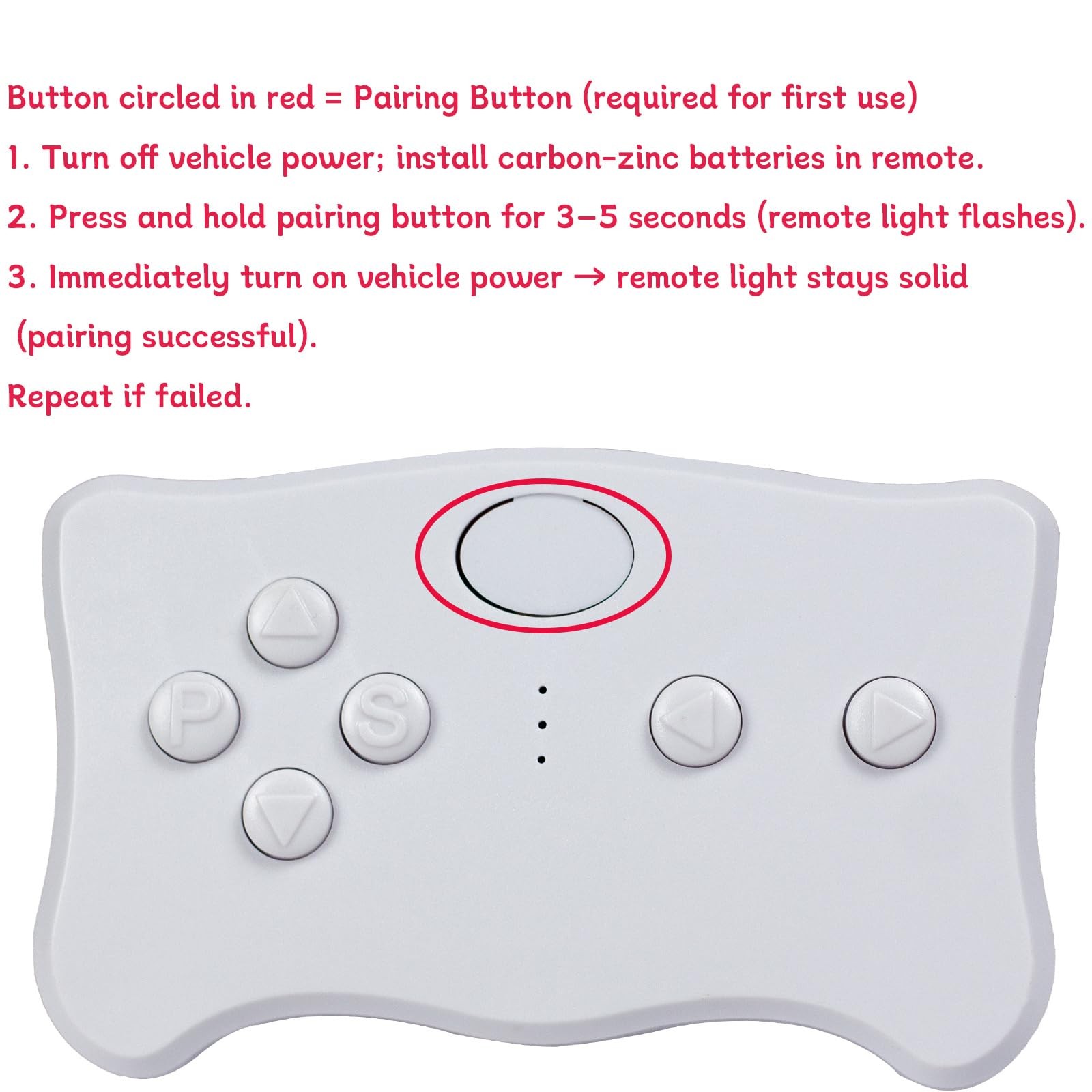 weelye TX1 Remote Control Compatible with RX23 12V receivers 2.4ghz Bluetooth…