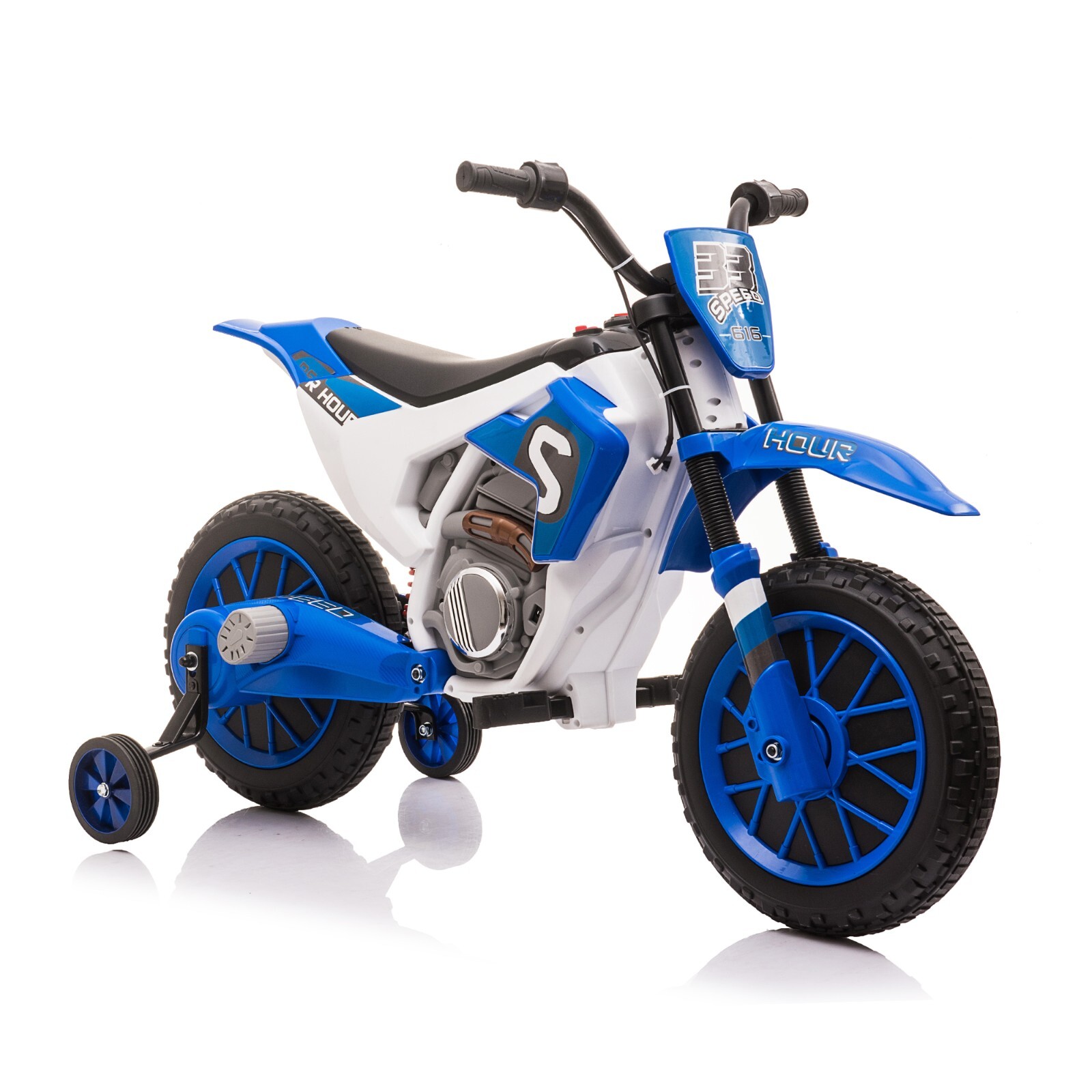 TOBBI 12V Kids Motorcycle Dirt Bike Electric Motorcycles Ride on Toys Motorbike