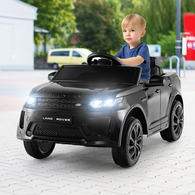 12V Electric Ride On Car Gift Kids w/Remote Control Lockable Doors & LED Lights