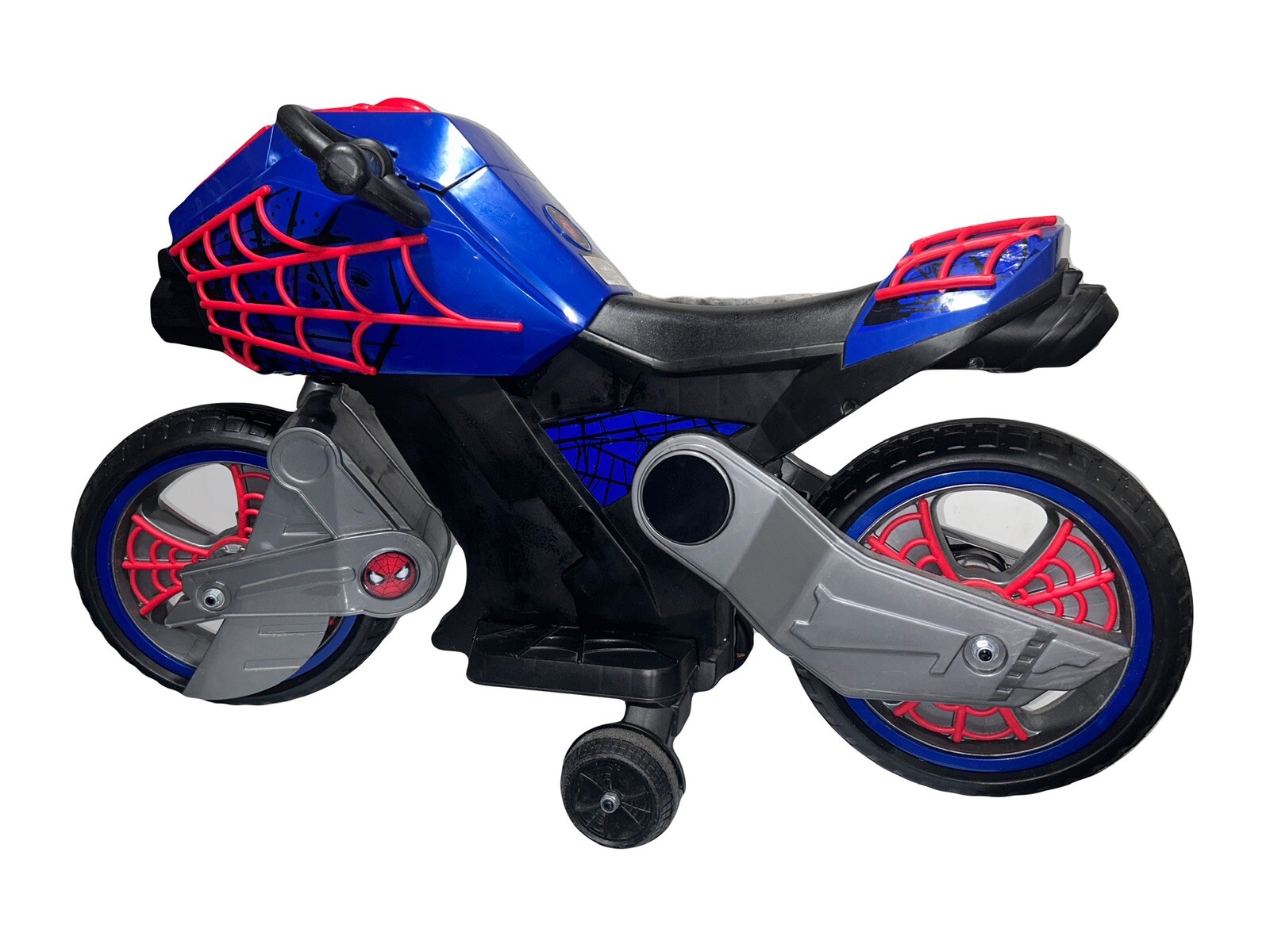 Marvel Spider-Man 6V Battery Powered Motorcycle Ride-on Toy for Boys, by Huffy