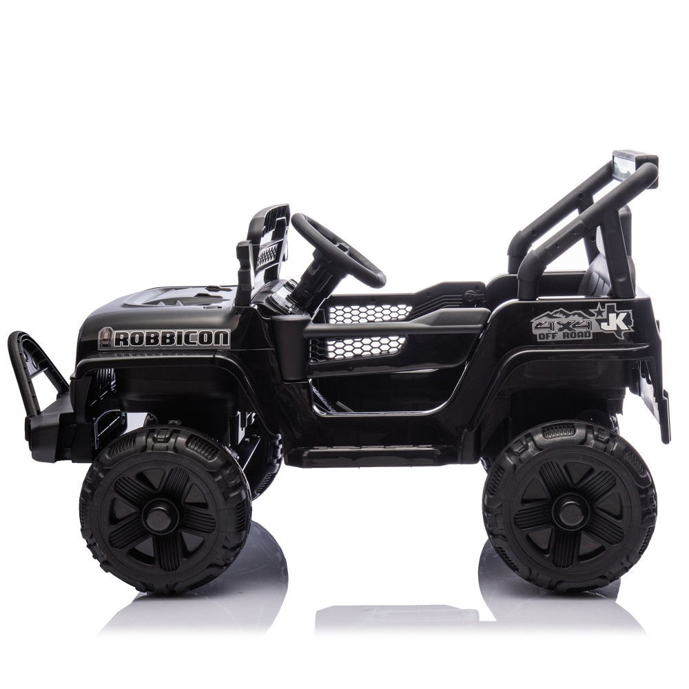 12V Kids Ride On Electric Truck with Parent Control, 2WD, Four-Wheel Suspensi…