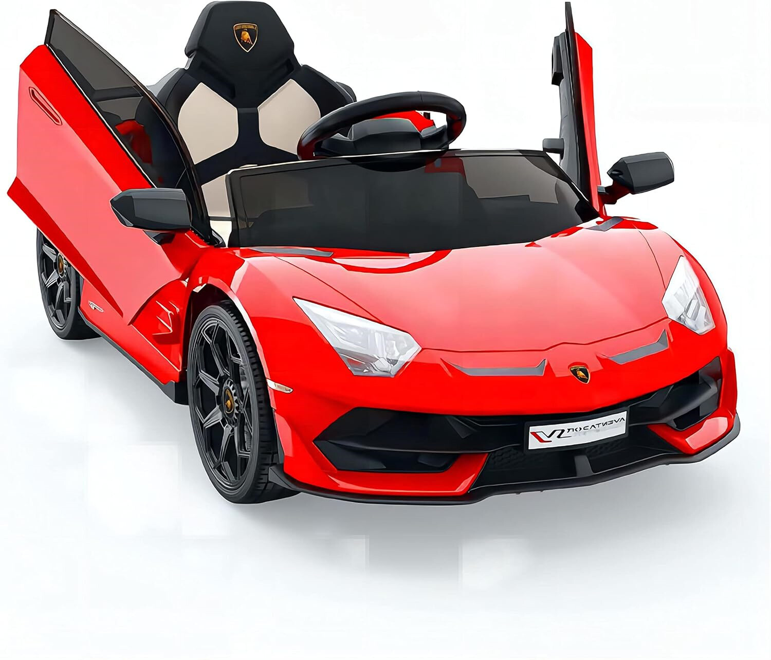 Licensed Sports Car 12V Kids Ride On Electric Vehicle w/ Remote & Parent Control