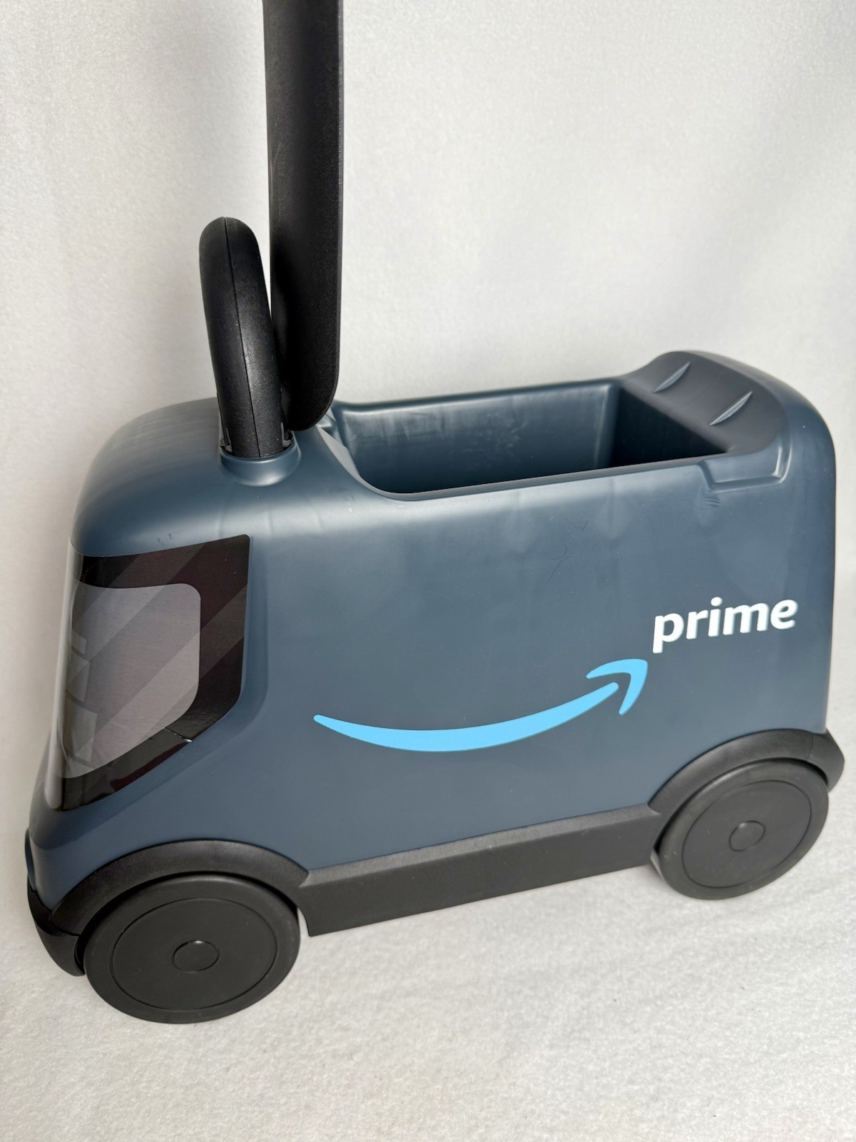 Amazon Delivery Van Ride on Toy for Kids, Blue Toddler Ride on Toy for Ages 2+