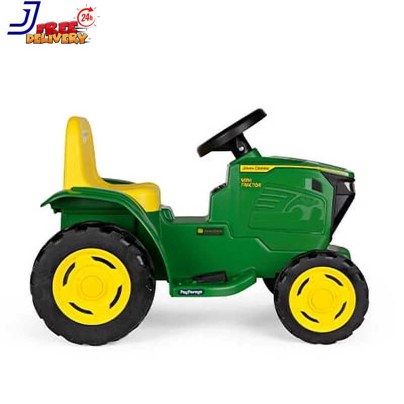 Mini Tractor 6V Battery-Powered Ride-On w/ Working Lights Ages 1.5+FREE SHIPPING