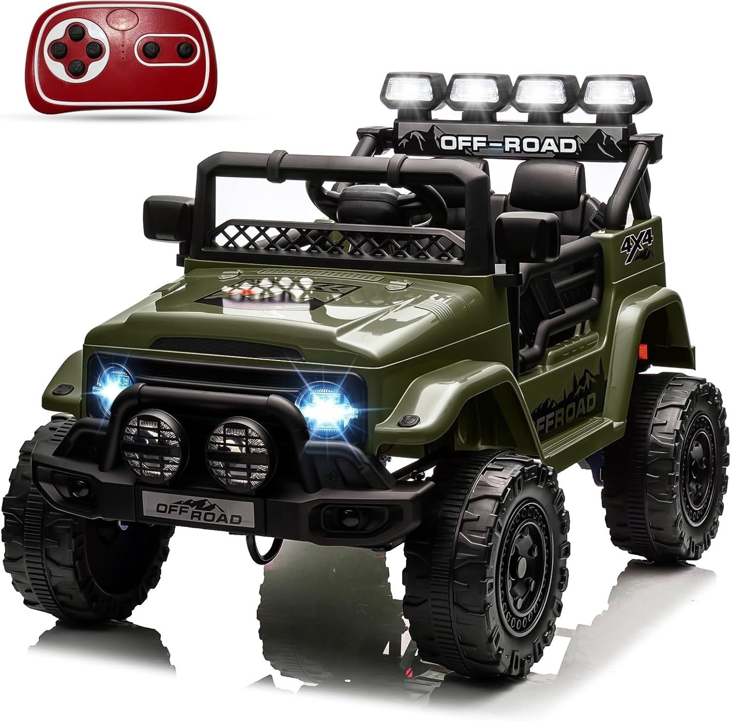 12V Kids Ride On Truck Car 2WD Battery Powered Vehicle with Remote Control