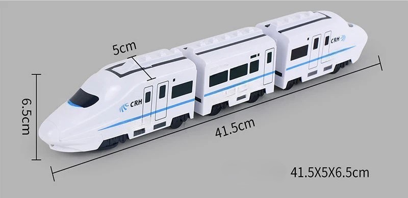 Kids Electric Train Toy with Lights & Sound | 360° Railway Car Gift for Boys