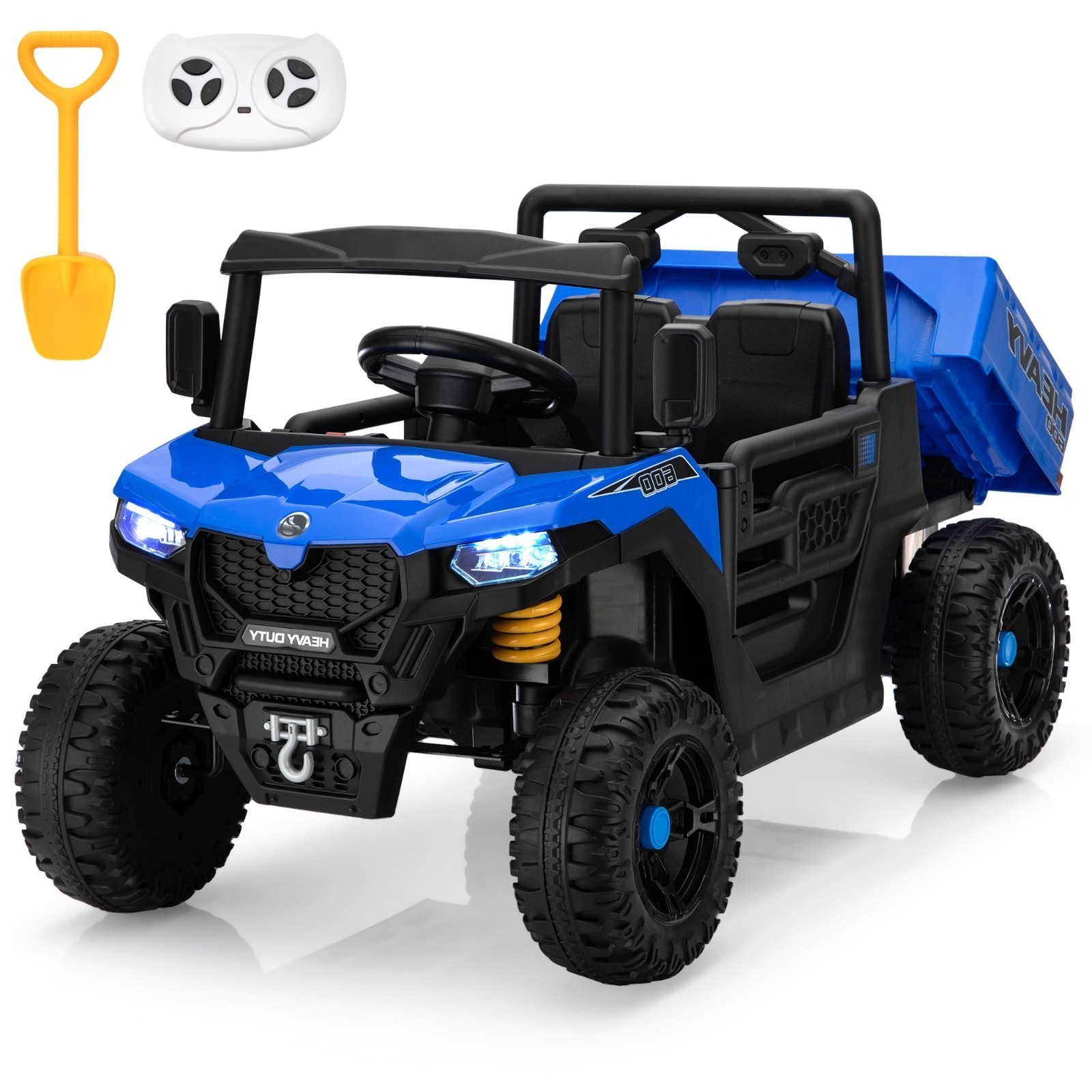 12V Kids Ride On Dump Truck Electric Construction Vehicle with Remote Control