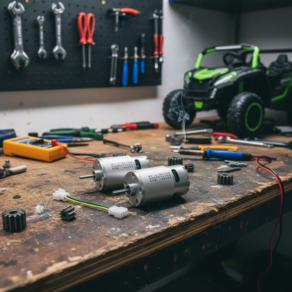 Upgrade Your Kids’ Ride-On Car with 12V RS550 40000 RPM Electric Drive Motors