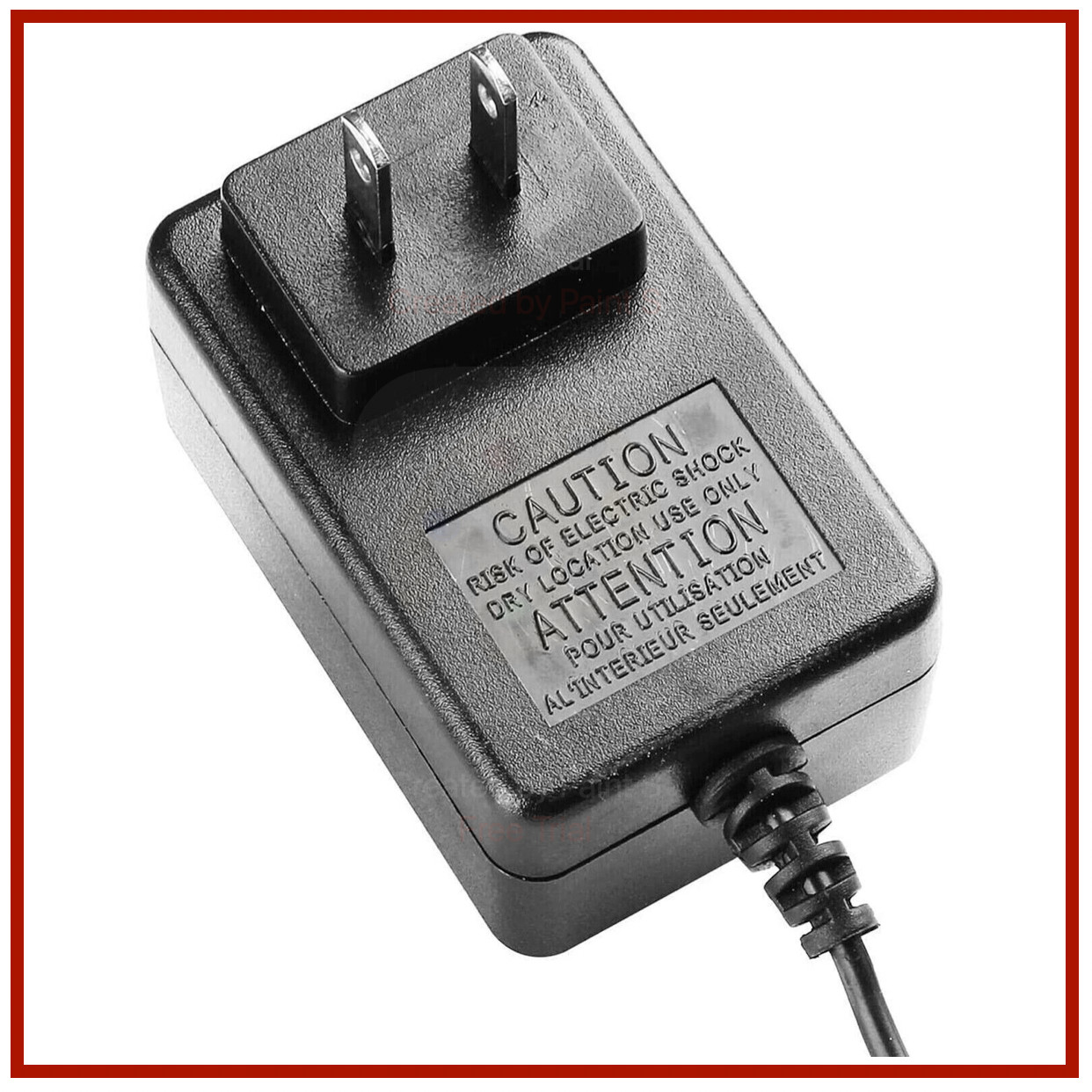 24V AC Power Adapter for Dynacraft Realtree UTV Ride on 4×4 Real Tree Buggy Dyna