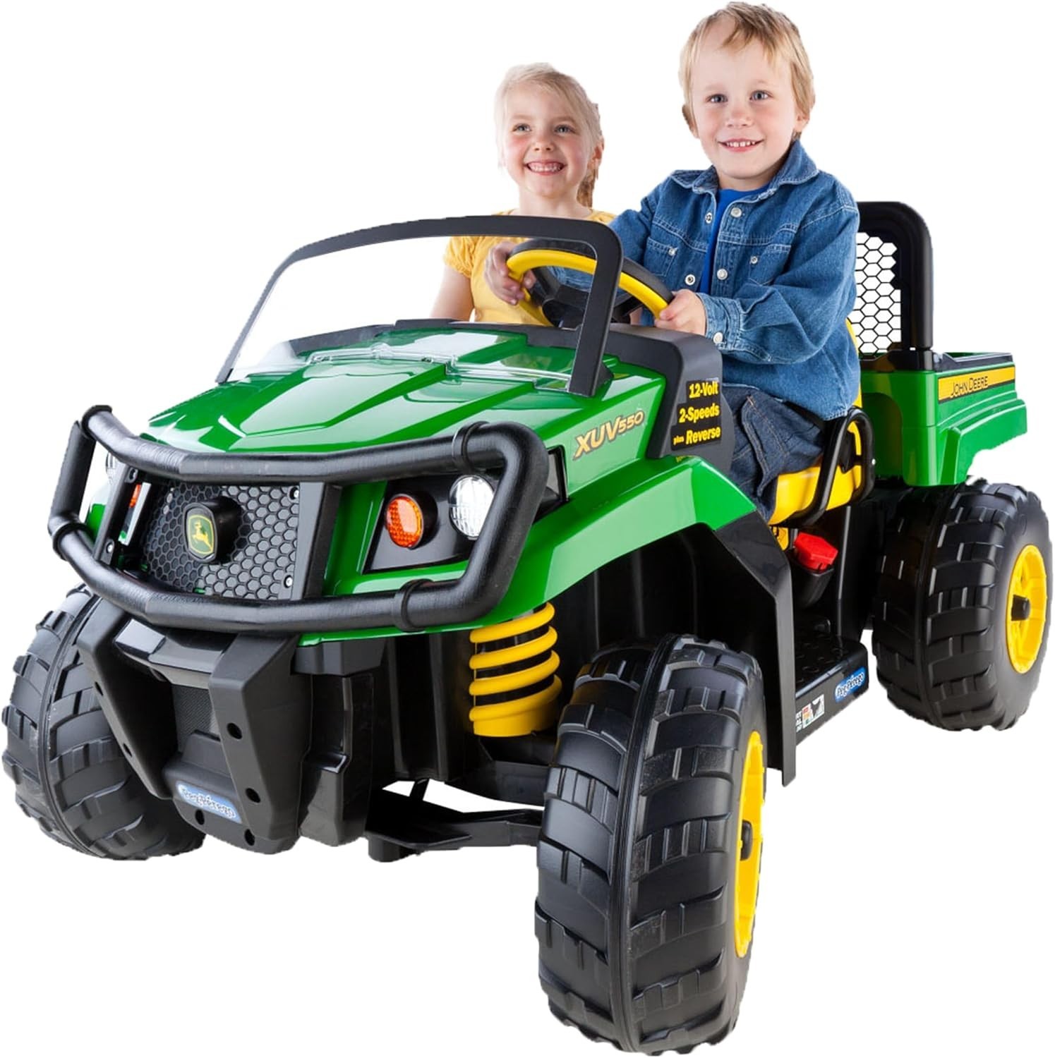 John Deere Gator XUV Extra-Large 12 Volt Ride-on, Durable Design for Kids 3-8…